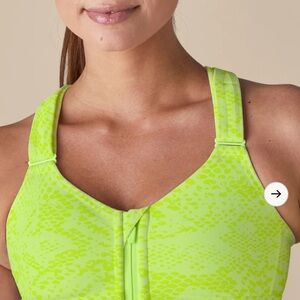 SHEFIT Bright Lime Sports Bra